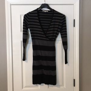 Loft sweater wrap dress